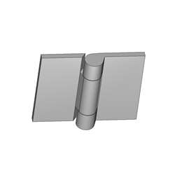 5" X 6" STAINLESS STEEL SECURITY HINGES - 800-304